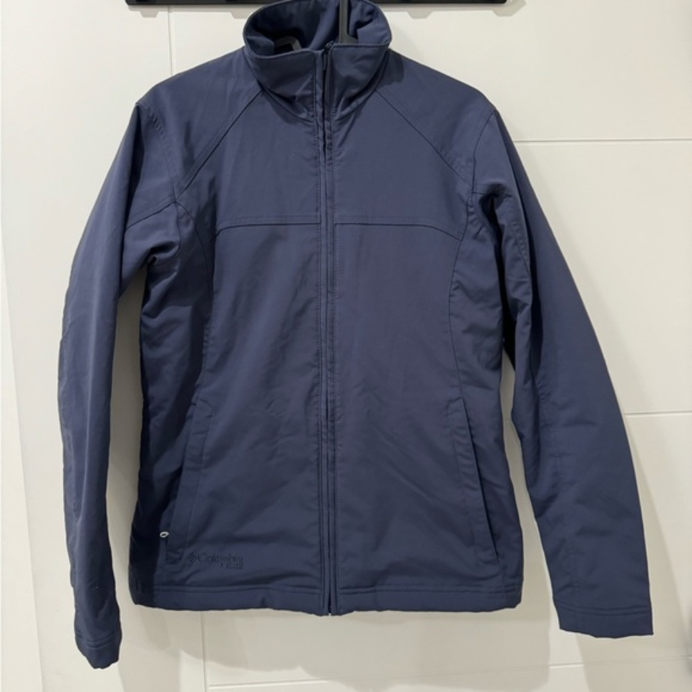 Columbia Interchange Jacket Women S Blue Full Zip‎  Outdoor Gorpcore Hiking Fall